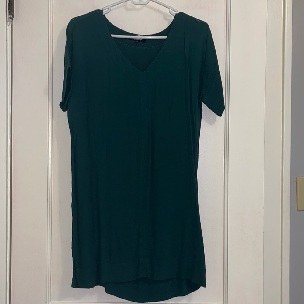 Madewell Shift Dress size XXS Emerald Green
